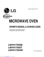 LG LMVH1750ST - 1.7 cu. ft. Microwave Oven Owner's Manual