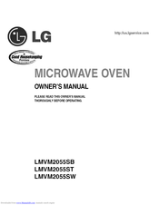 LG LMVM2055ST Owner's Manual