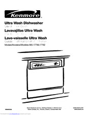 Kenmore 17792 Use & Care Manual