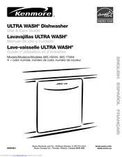Kenmore ULTRA WASH 665.1704 Series Use & Care Manual
