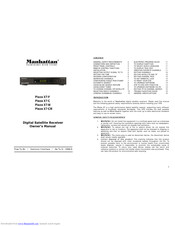 Manhattan Plaza XT-C Owner's Manual