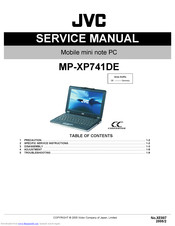 JVC MP-XP741DE Service Manual