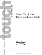 3M ChassisTouch 450 Installation Manual