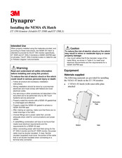 3M Dynapro ET 350L3 Installation Manual