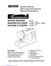 Sears Kenmore 385.19030 Owner's Manual
