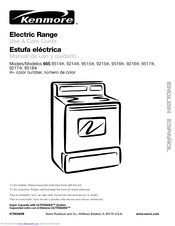 Kenmore 9215 Use & Care Manual