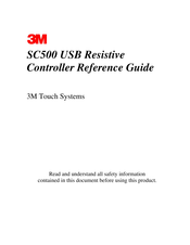 3M Touch Screen USB Resistive Controller SC500 Reference Manual