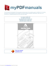 Aastra Meridian 9116 User Manual