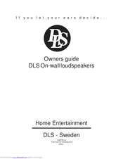Dls On-wall Owner's Manual