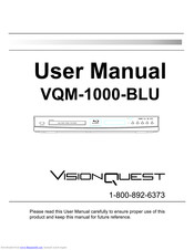 Visionquest VQM-1000-BLU User Manual