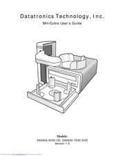 Datatronics MiniCubis DA5600-7030-DVD Owner's Manual