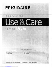 FRIGIDAIRE FARE4044MW0 Use & Care Manual