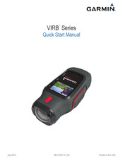 Garmin VIRB Elite Quick Start Manual