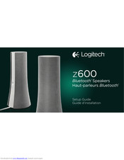 Logitech Z600 Setup Manual