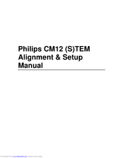 Philips CM12 Setup Manual