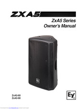 Electro-Voice ZxA5-90 Owner's Manual