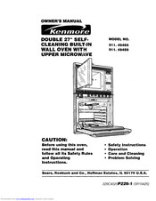 KENMORE 911.49485 Owner's Manual