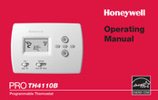 Honeywell PRO TH4110B Operating Manual