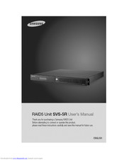 Samsung SVS-5R User Manual