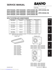 Sanyo SPW-C303G5/M Service Manual