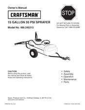 Craftsman 486.245313 Owner's Manual