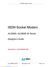 Altec AL5068S-3V Series Designer's Manual