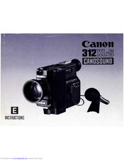 Canon Canosound 312 XL-S Instructions Manual