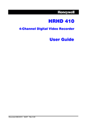 Honeywell HRHD 410 User Manual