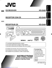 JVC KD-G440 Instructions Manual