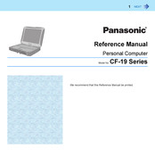 Panasonic CF-19 Series Reference Manual