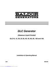 Baldor GLC10 Installation & Operating Manual