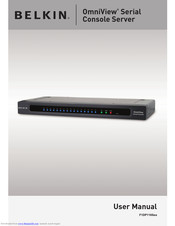 Belkin OmniView F1DP116Sea User Manual