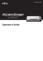 Fujitsu Scan Snap S1300i Operator's Manual