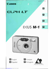 Canon Ixus M 1 Elph LT Instructions Manual