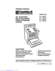 Kenmore Kenmore 911.93571 Owner's Manual