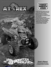 Fisher-Price A.T. REX N0457 Owner's Manual