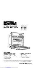 Kenmore Kenmore 911.47486 Owner's Manual