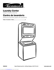 Sears Kenmore electric laundry center User Instructions