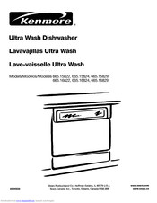Kenmore Ultra Wash 665.16822 Use & Care Manual