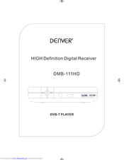 Denver DMB-111HD Instruction Manual