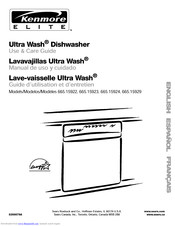Kenmore Elite Ultra Wash 665.15924 Use & Care Manual