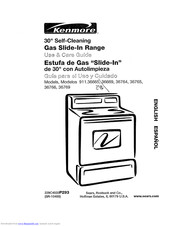 Kenmore 911.36766 Use & Care Manual