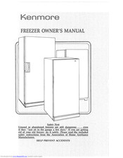 Kenmore 253 Owner's Manual