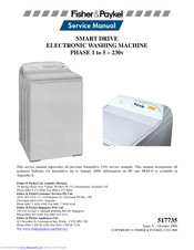 Fisher & Paykel SmartDrive LW085 Service Manual