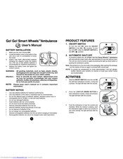 Vtech Go Go Smart Wheels Ambulance User Manual