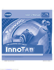 Vtech InnoTab Software - Turbo User Manual
