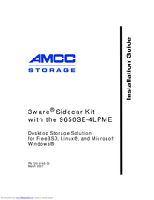 3ware 9650SE-4LPME Installation Manual
