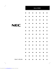 NEC HV8600 User Manual