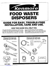 KENMORE WP71865 Use & Care Manual