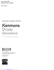KENMORE 796.9127 Series Use & Care Manual